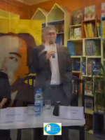 🔺 В Центральной детской библиотеке в рамках клуба «Шабыт» прошёл поэтический звездопад «Поэзии таинственная власть» — творческая встреча с известными шымкентскими поэтами Т.А. Узденовым, Ю.Н. Шестаковым, Асаном Беймбетовым и Еленой Кошевой.